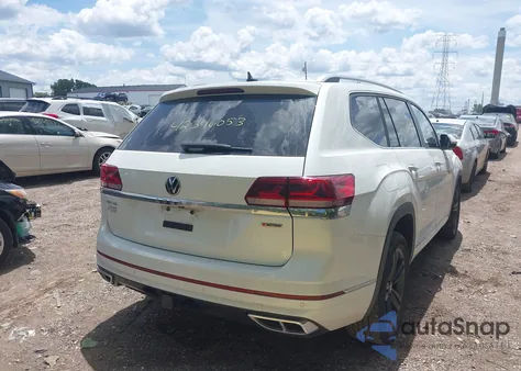 2022 Volkswagen Atlas 3.6L V6 Sel R-Line z USA, uszkodzony, nr VIN 1V2AR2CA2NC547804